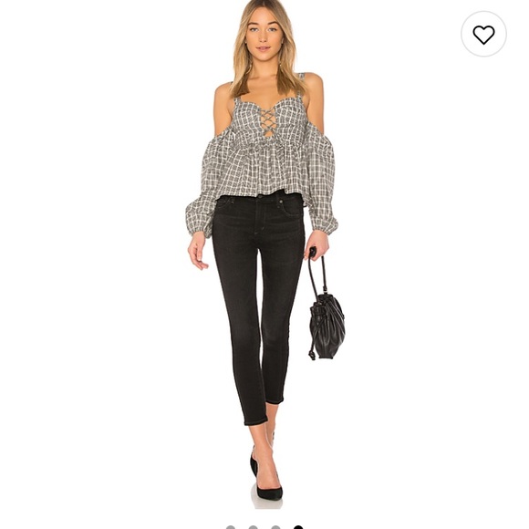 Tularosa revolve Elsie top size small - Picture 4 of 8